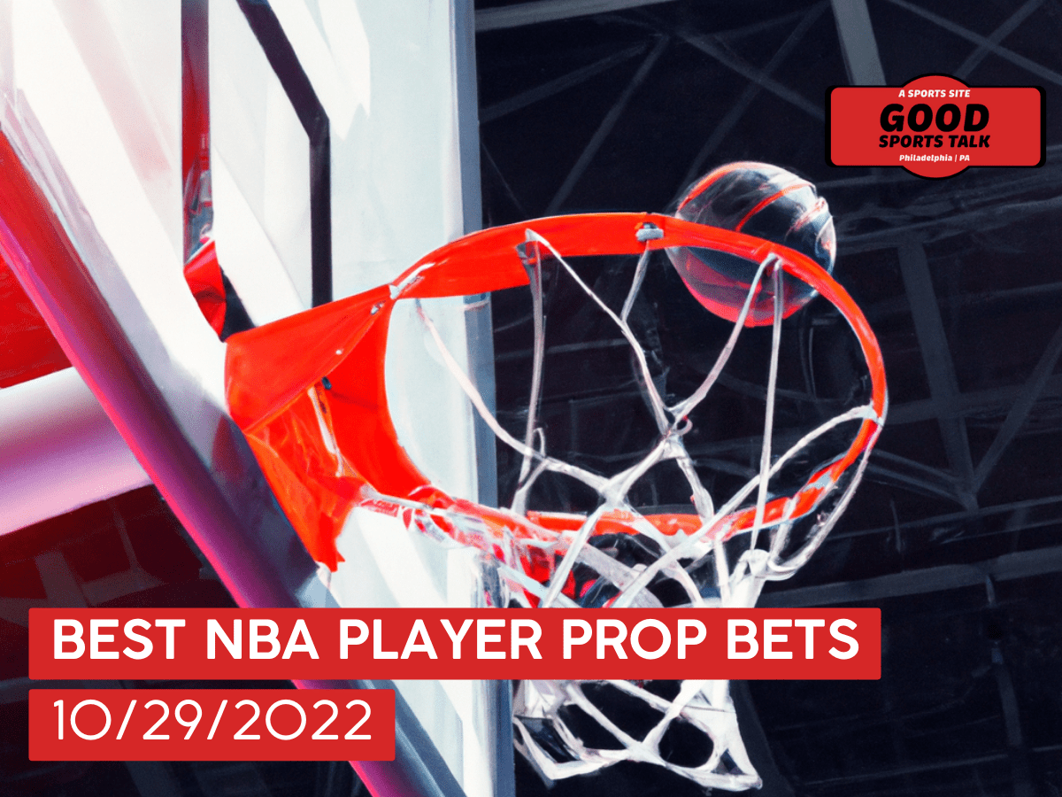 Best NBA player prop bets 10/29/2022