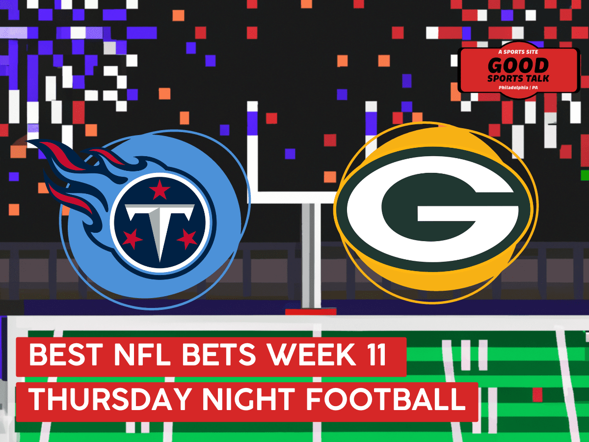 Best NFL Bets week 11 Thursday Night Football Tennessee Titans vs. Green Bay Packers