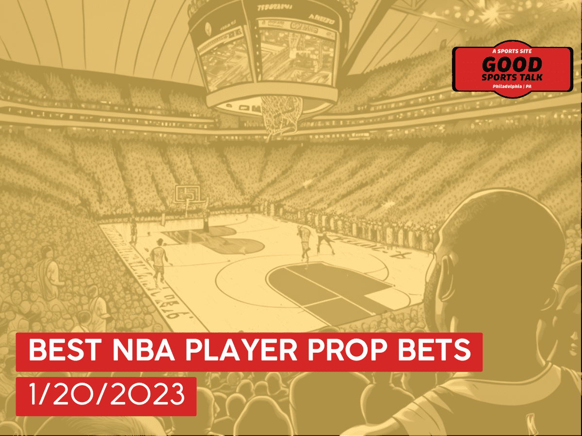 Best NBA player prop bets 1/20/2023