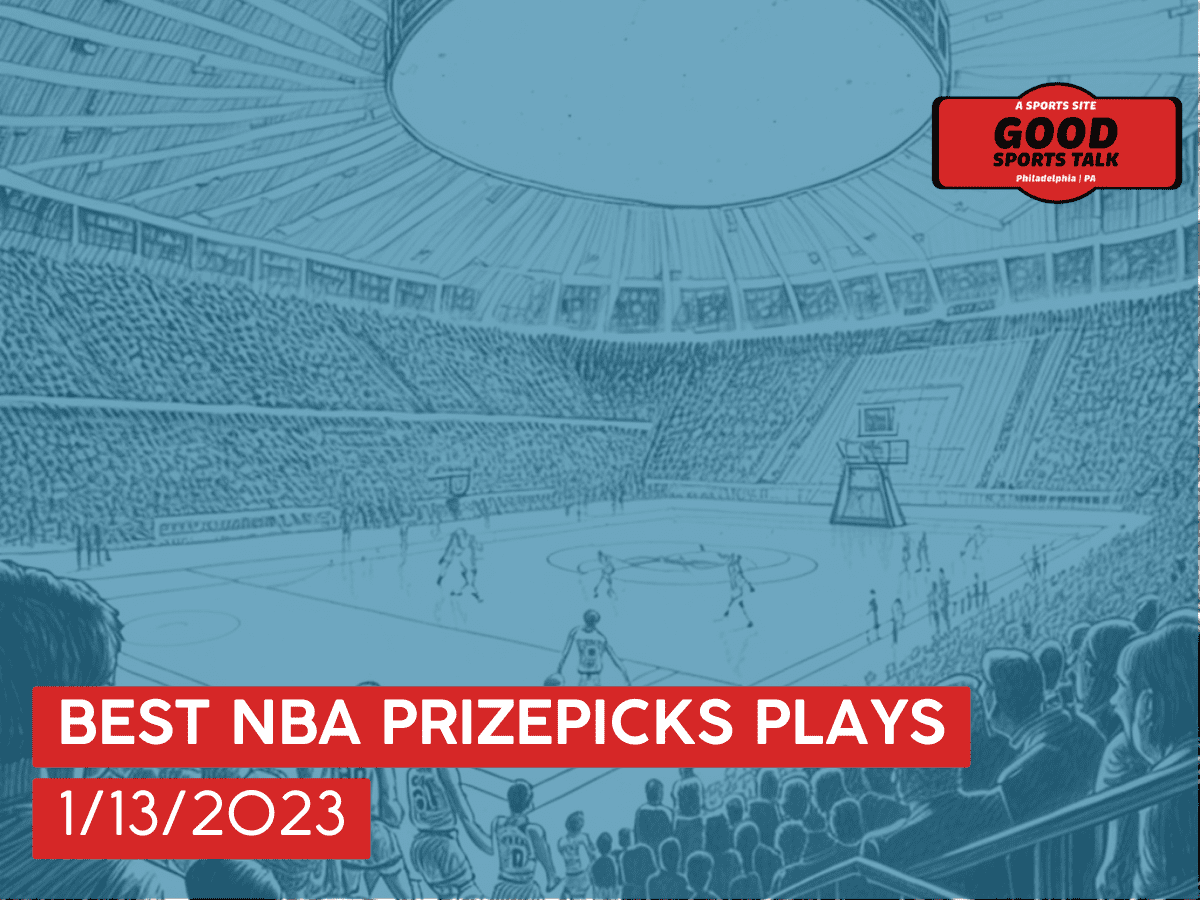 Best NBA PrizePicks plays 1/13/23