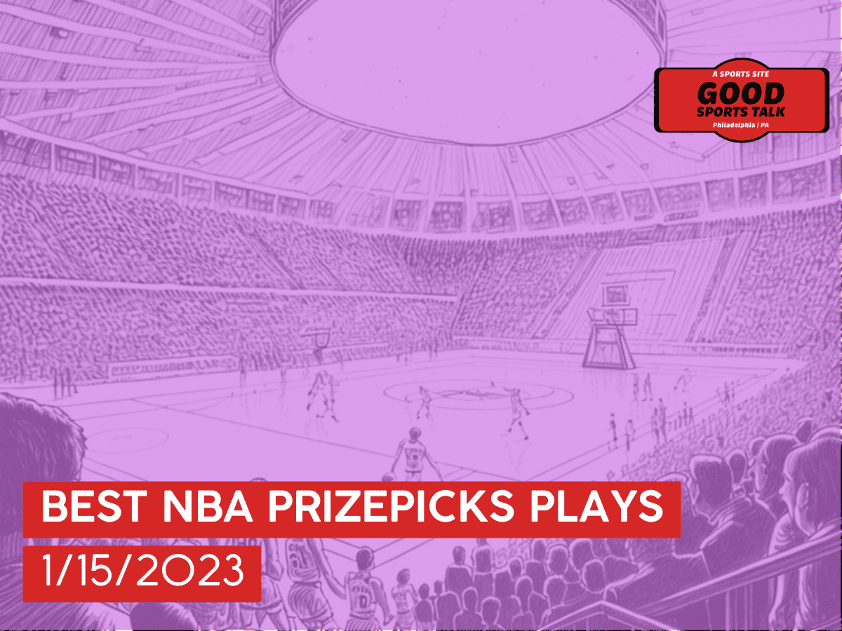 Best NBA PrizePicks plays 1/15/23
