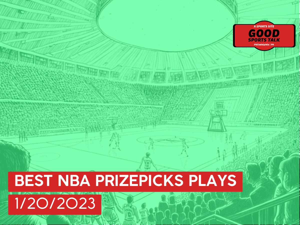 Best NBA PrizePicks plays 1/20/23
