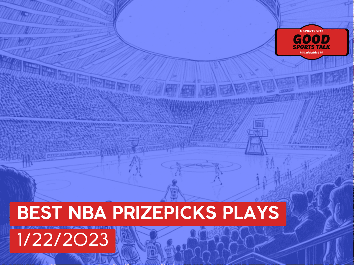 Best NBA PrizePicks plays 1/22/23