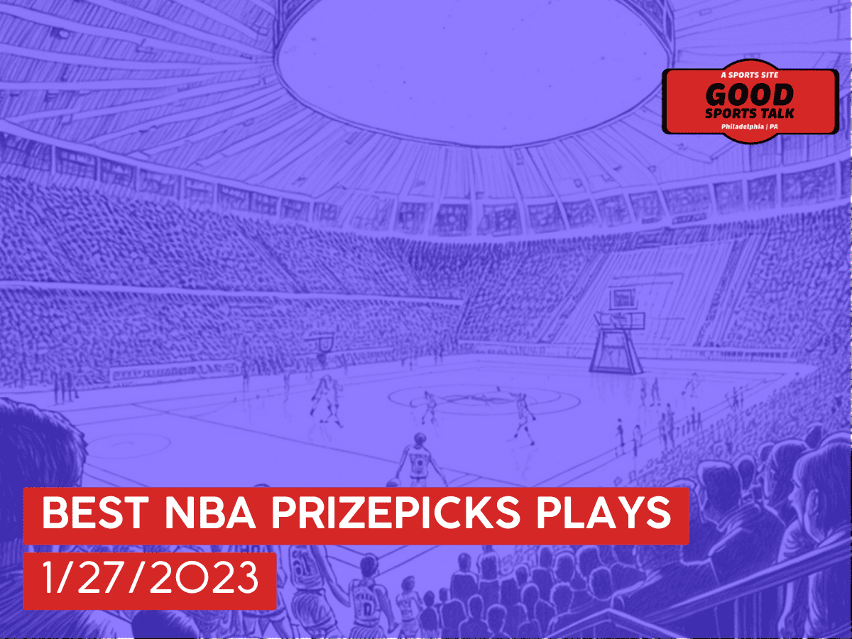 Best NBA PrizePicks plays 1/27/23