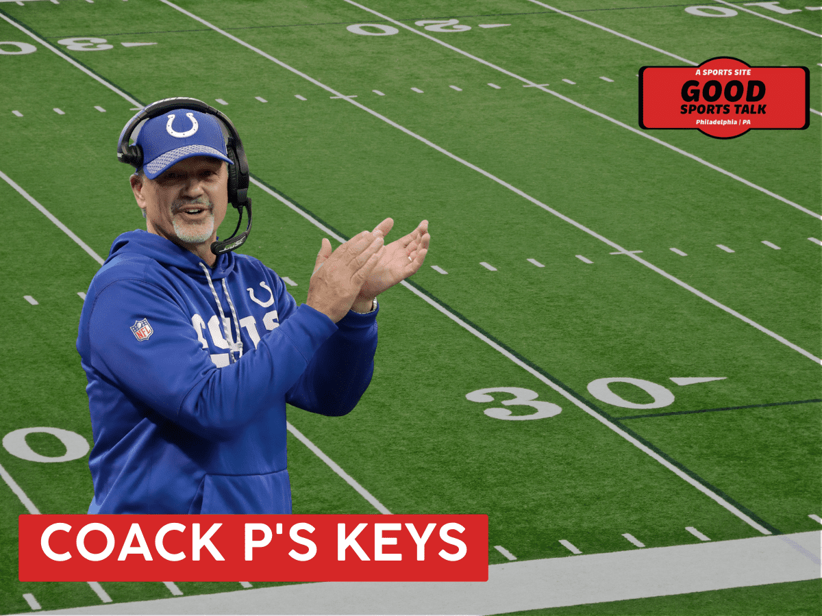Coach P's Keys. Chuck Pagano