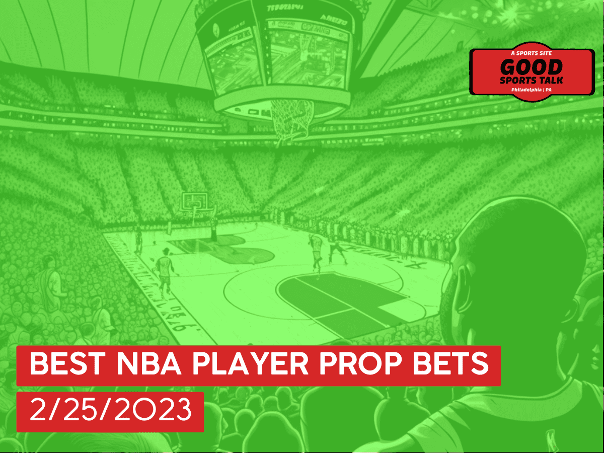 Best NBA player prop bets 2/25/2023