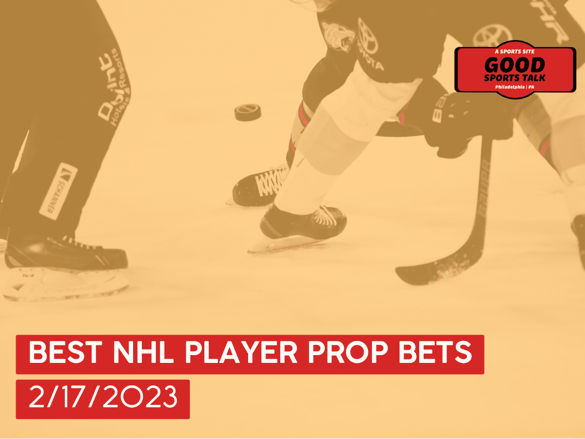 Best NHL player prop bets 2/17/2023