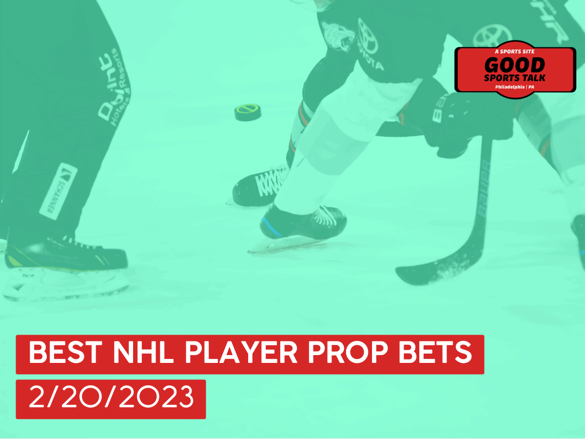 Best NHL player prop bets 2/20/2023