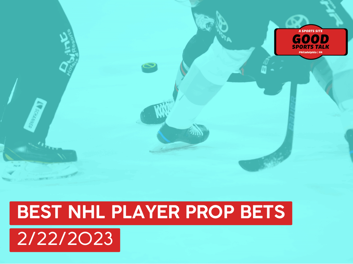Best NHL player prop bets 2/22/2023