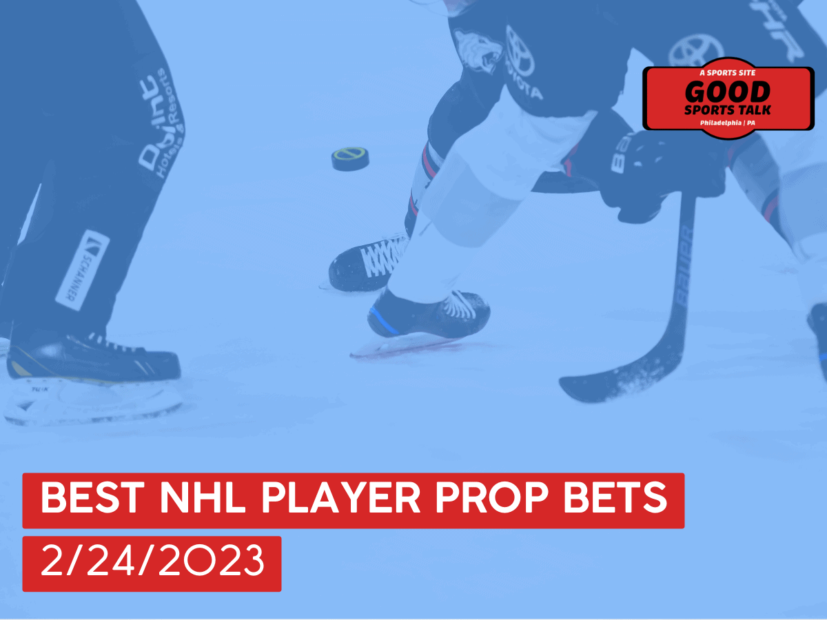 Best NHL player prop bets 2/24/2023