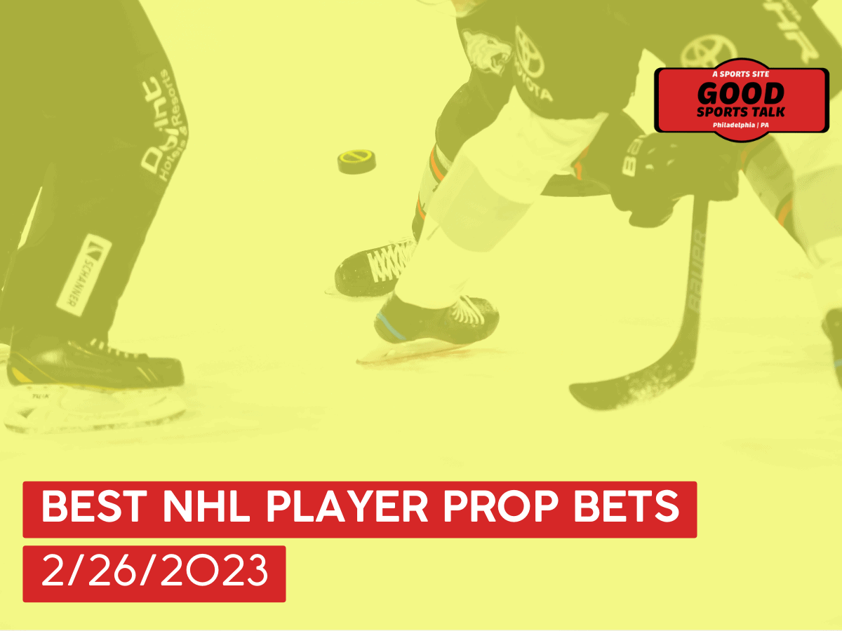 Best NHL player prop bets 2/26/2023