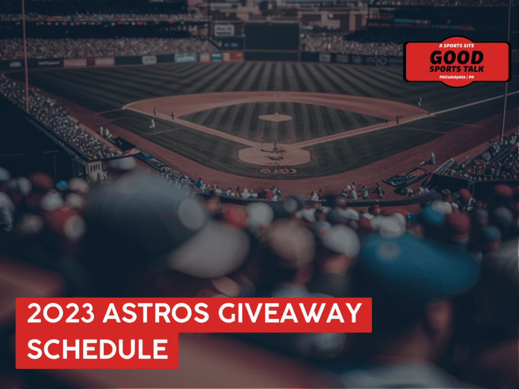 Astros Giveaways and Promotions (2023) Good Sports Talk
