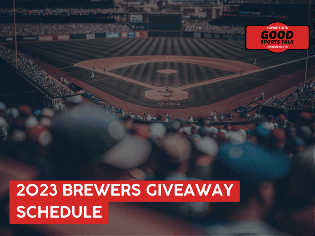 Brewers Giveaways and Promotions (2023) Good Sports Talk