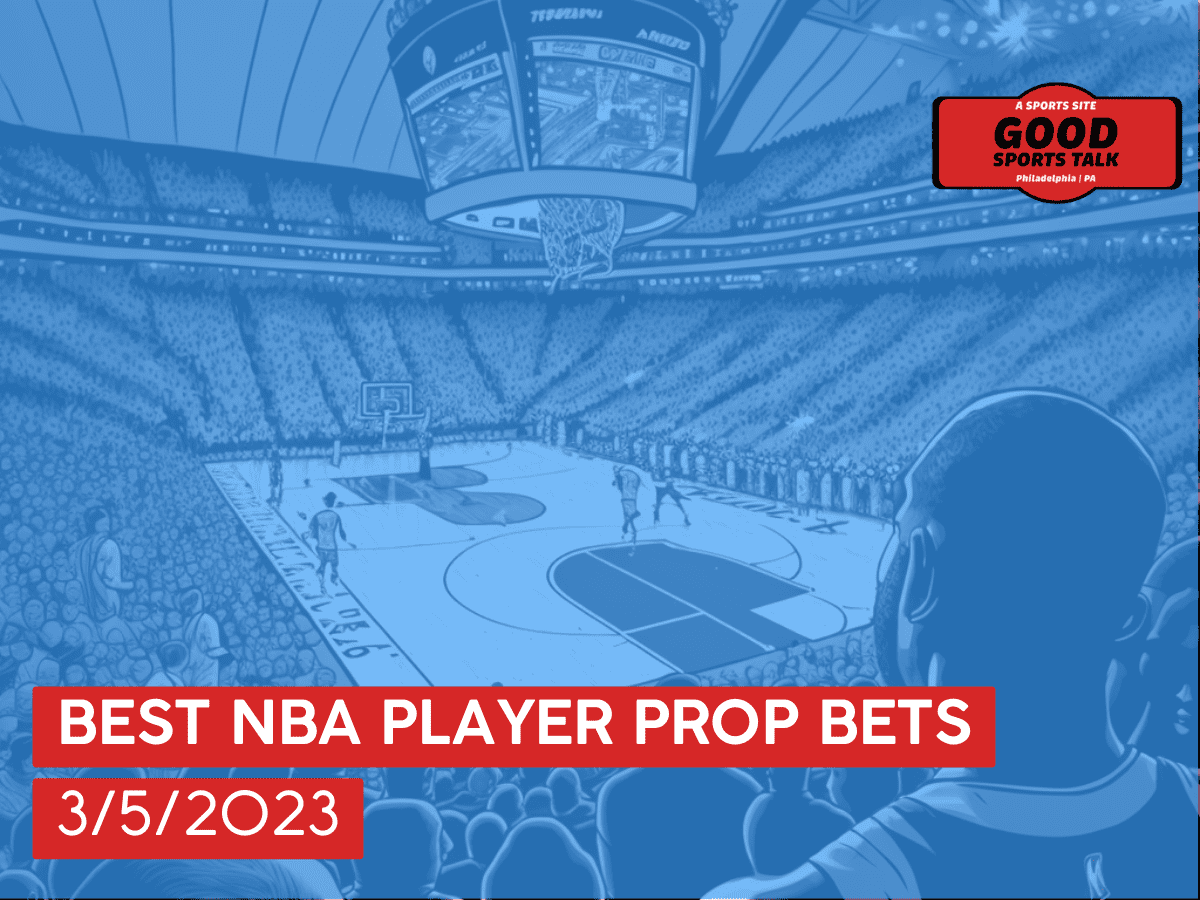 Best NBA player prop bets 3/5/2023