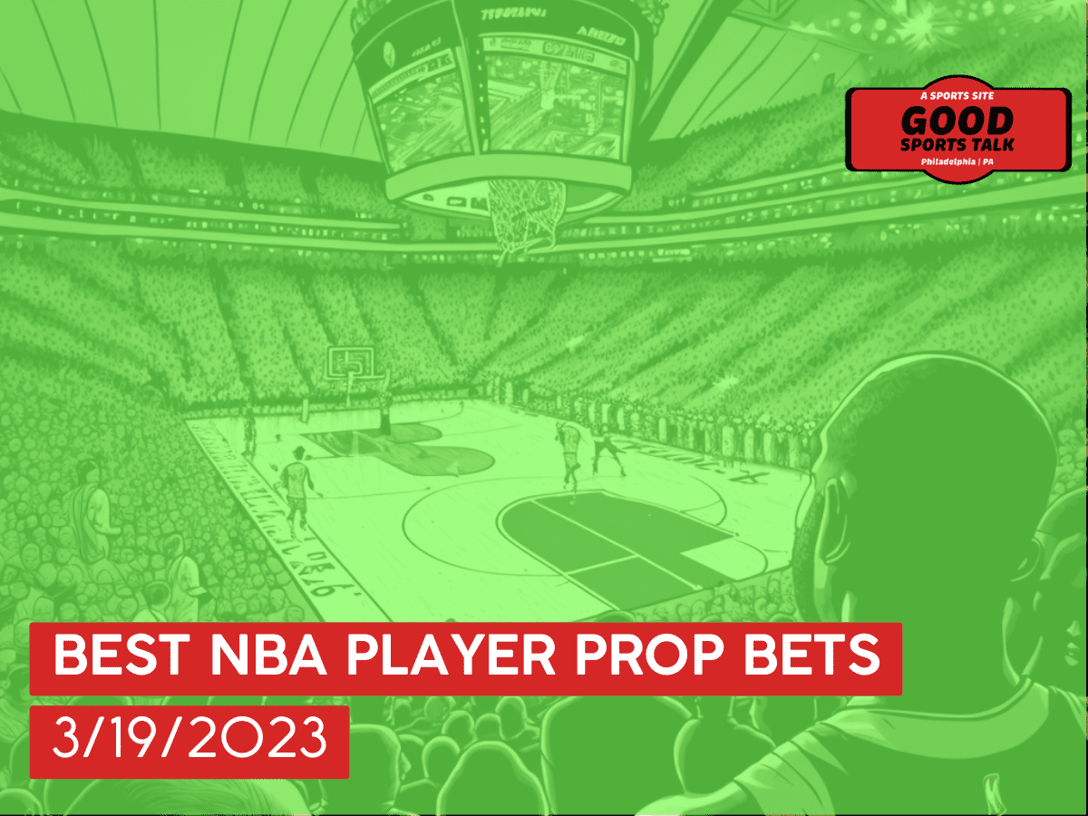 Best NBA player prop bets 3/19/2023