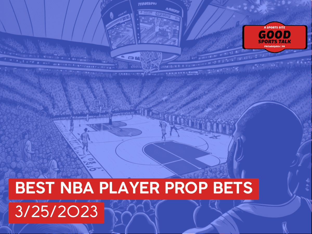 Best NBA player prop bets 3/25/2023