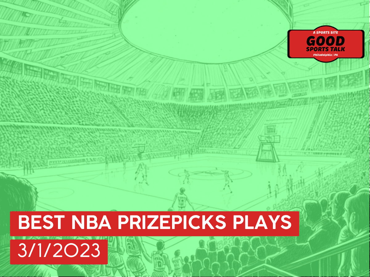 Best NBA PrizePicks plays 3/1/23
