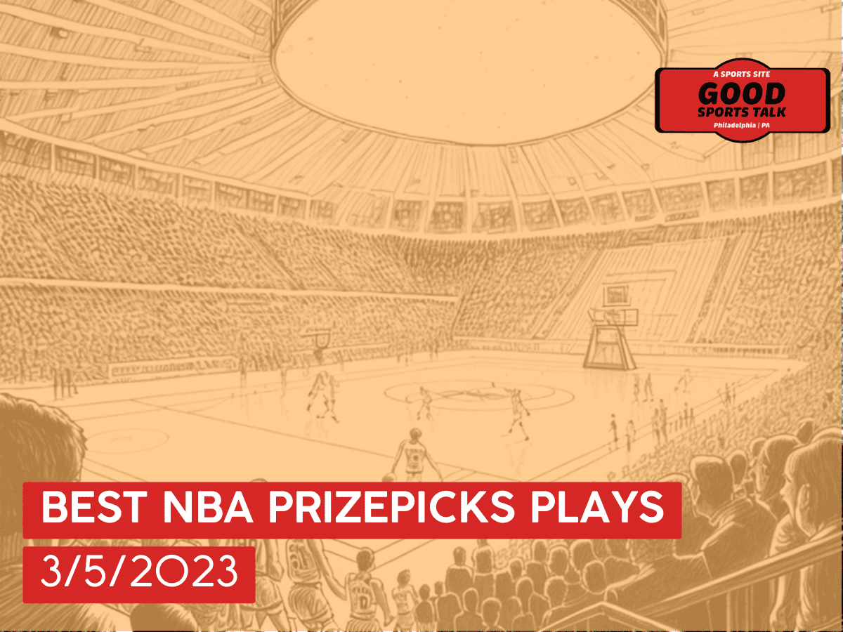 Best NBA PrizePicks plays 3/5/23