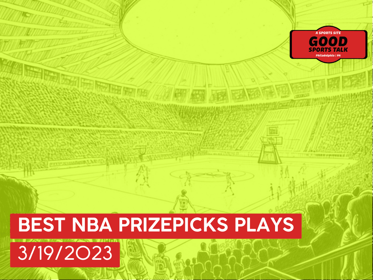 Best NBA PrizePicks plays 3/19/23
