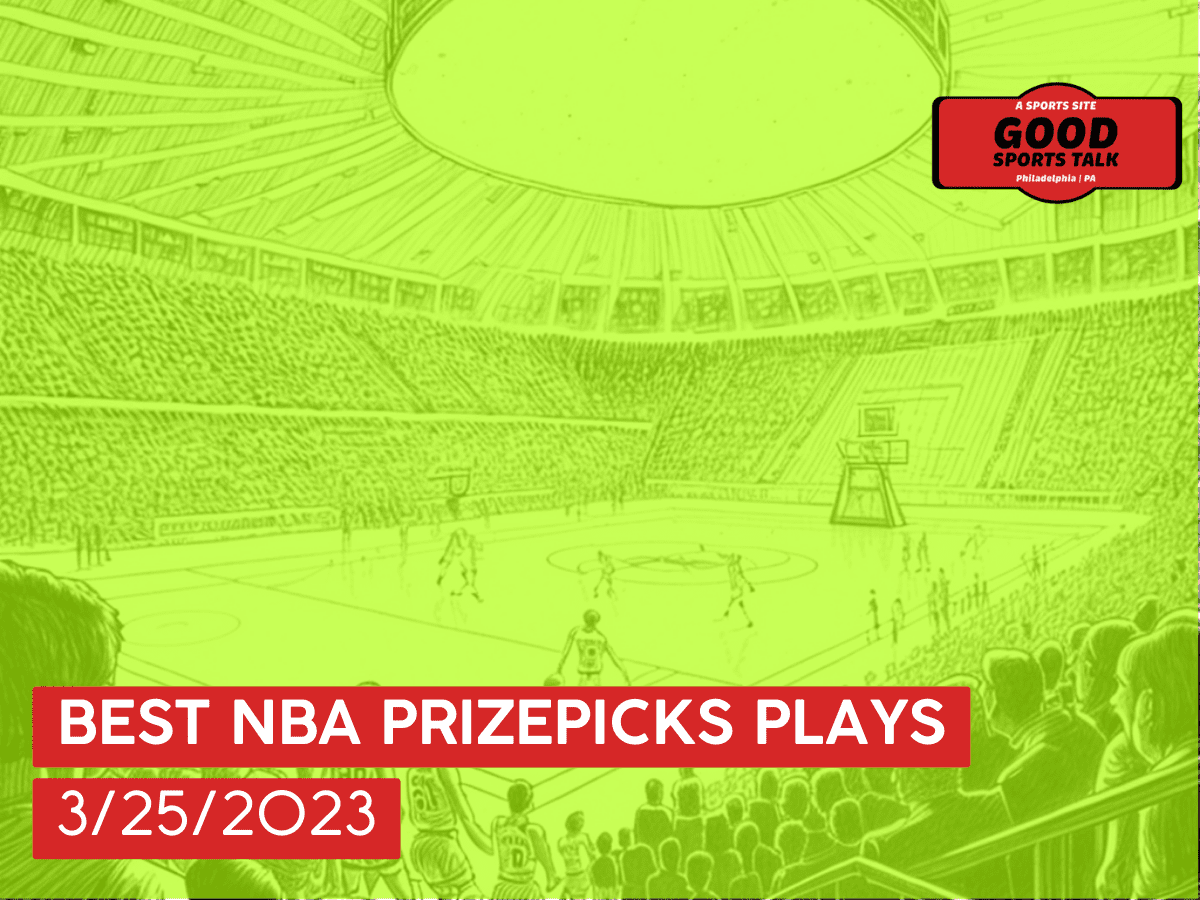 Best NBA PrizePicks plays 3/25/23