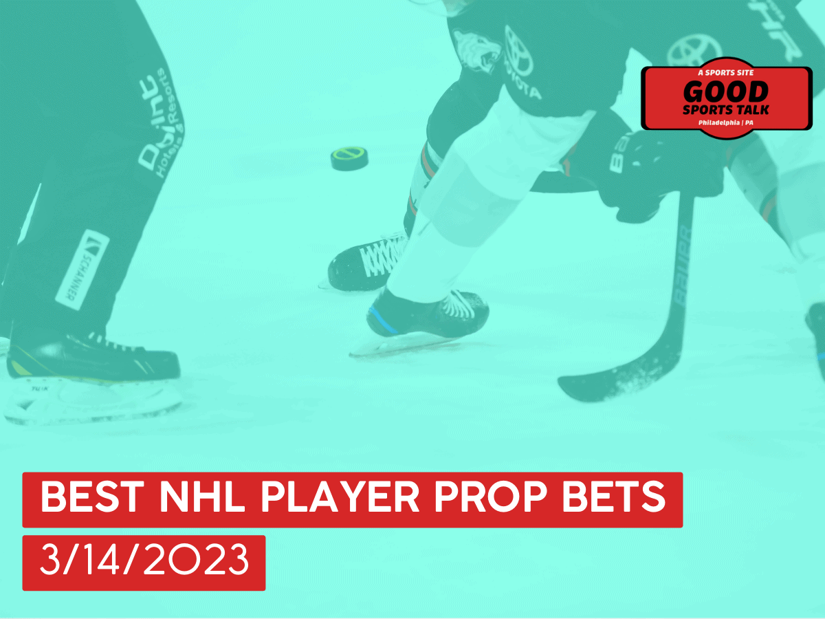 Best NHL player prop bets 3/14/2023