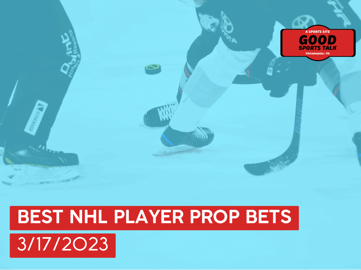 Best NHL player prop bets 3/17/2023