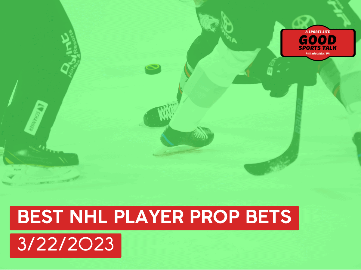 Best NHL player prop bets 3/22/2023