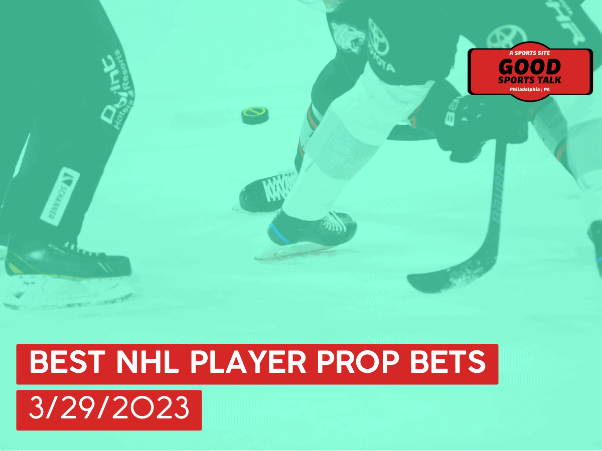 Best NHL player prop bets 3/29/2023